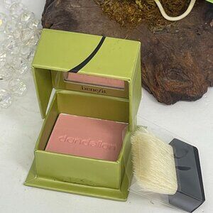 Benefit Dandelion Blush w/ Brush - Baby Pink - .12 oz/ 3.5 g - New in Box
